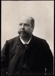 アンリ（ヘンリー）メイアック（1831-1897）、フランスの劇作家、オペラ台本作家の肖像。